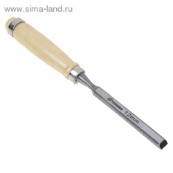Стамеска-долото "TUNDRA basic" деревянная рукоятка, 12 мм 1002735 - фото 12198