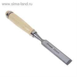 Стамеска-долото "TUNDRA basic" деревянная рукоятка, 20 мм 1002739 - фото 12202