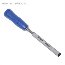 Стамеска-долото "TUNDRA comfort" пластиковая рукоятка, металлический затыльник, 12 мм 1002746 - фото 12209