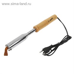 Паяльник электрика с деревянной ручкой, 150 Вт, 220 В// SPARTA 1083850 - фото 12455