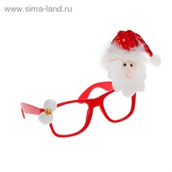 Карнавальные очки Новый год "Дед мороз" - фото 14154