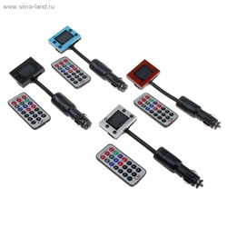 FM Mp3 Автомобильный модулятор USB/SD/MicroSD/MP3/WMA микс 931953 - фото 6380
