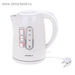 Чайник Supra KES-1720, 1,7л серый   1059968 - фото 7641