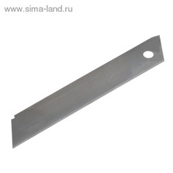 Лезвия для ножей "TUNDRA" сегментированные 18х0,4 мм (набор 10 шт, по 10 лезвий) 1006516 - фото 8235