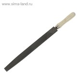 Напильник, 300 мм, плоский, деревянная ручка// СИБРТЕХ 1085895