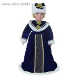 Кукла коллекционная "Снегурочка в белой шапочке"
