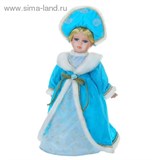 Кукла коллекционная "Снегурочка в голубом наряде"