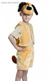 Карнавальный костюм "Песик", 3 предмета: жилетка, шорты, маска-шапочка. Рост 122-128 см
