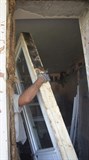 Демонтаж балконной двери