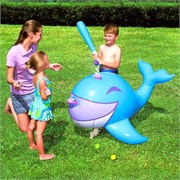 Надувной кит для игры в бейсбол Interactive Whale Ball-Pop Sprinkler Надувной кит для игры в бейсбол Interactive Whale Ball-Pop Sprinkler