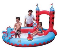 Надувной игровой центр для детей Interactive Castle Play Pool Надувной игровой центр для детей Interactive Castle Play Pool