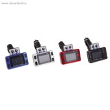 Fm mp3 Автомобильный модулятор SC-161 USB, SD, MP3, WMA красный-синий пластик 664108 708923