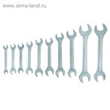 Набор ключей рожковых "TUNDRA basic" , холдер, хромированный, 10 шт, 6-22 мм 878107