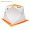 Палатка Призма 200 (1-сл) с 2 входами, "люкс" композит, бело-оранжевая 1195022 - фото 13106