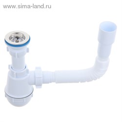 Сифон 1 1/2"*40 с гибкой трубой 40x40/50   1188307 - фото 13210