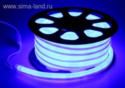 Гибкий неон, 12*24мм, 20 м, LED/м-80-220V, СИНИЙ - фото 13835