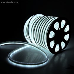 Гибкий неон, 12*24мм, 50 м, LED/м-80-220V, БЕЛЫЙ - фото 13843