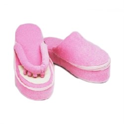 Тапочки педикюрные с памятью "Педикюр"  (Memory Pedicure Foam Slippers) - фото 19021