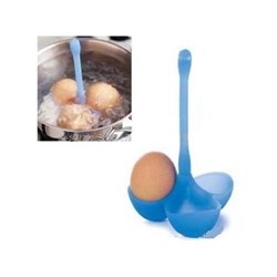 Яйцеварка силиконовая "Трилистник" (Silicone Egg Broiler) - фото 19512