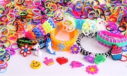 Набор для плетения Loom Bands 600 резиночек с подвесками - фото 20814