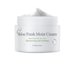 Крем-гель для лица с экстрактом алоэ (для всех типов кожи) The Skin House Aloe Fresh Moist Cream, 50мл - фото 21880