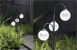 Садовый светильник "ШАР"  Solar Led Lamp - фото 23891