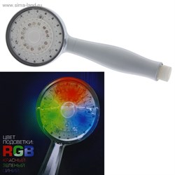 Лейка на душ с подсветкой LED RGB c датчиком температуры LD-005 - фото 6325