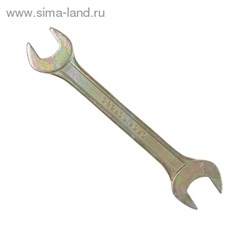 Ключ рожковый "TUNDRA basic" , желтый цинк, 17х19 мм 878009 - фото 8526