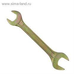 Ключ рожковый "TUNDRA basic" , желтый цинк, 20х22 мм 878011 - фото 8528