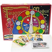 Игра 2 в 1 "Твистер" + "Мафия"