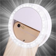 Светодиодное селфи кольцо на батарейках Selfie Ring Light