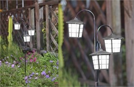 Садовый светильник "РЕТРО ФОНАРЬ"  Solar Led Lamp