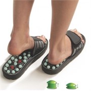 Тапочки рефлекторные "Сила Йоги"  (Spring Acupuncture Massage Slippers)