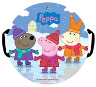 Ледянка Peppa 54х2см круглая с ручками