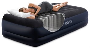 Кровать со встроенным насосом  Pillow Rest Raised Bed 99х191х42см