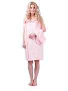 Халат-Полотенце, Розовый "С Лёгким Паром!"  Bath Towel, Pink